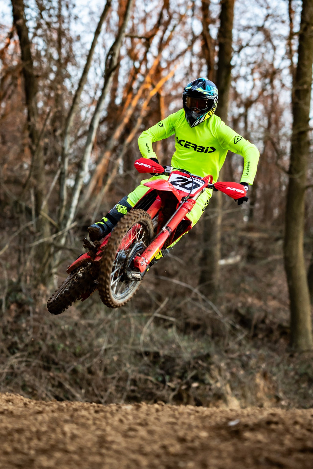 MX/ENDURO JERSEY J-WINDY VENTED LIMELIGHT