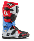 Cizme Gaerne SG 12 Realm White/Black/Red/Blue