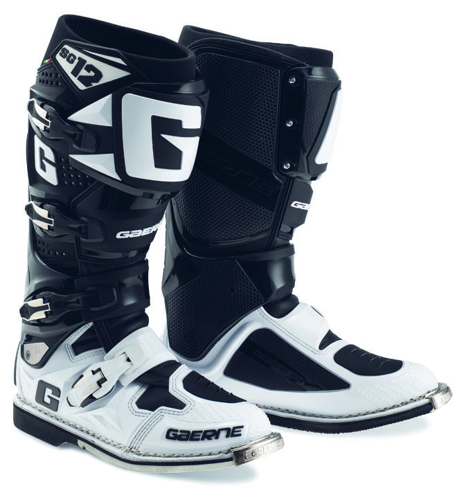 Cizme Gaerne SG 12 Alb Negru