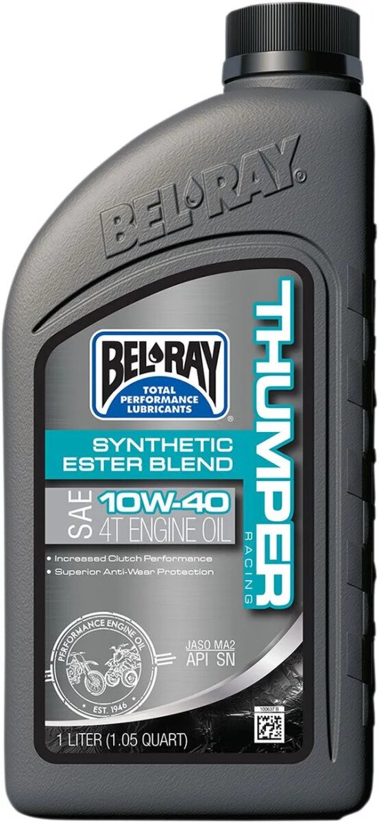 BEL-RAYUlei Motor Thumper Racing Synthetic Ester Blend 4T 10w40 1L 99520-B1LW
