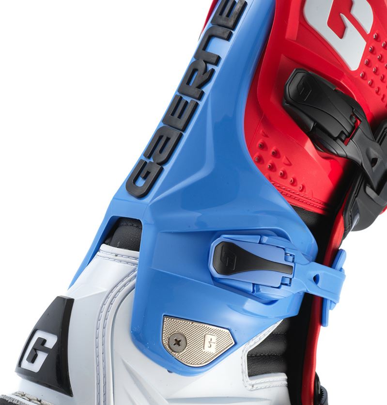 Cizme Gaerne SG 12 Realm White/Black/Red/Blue